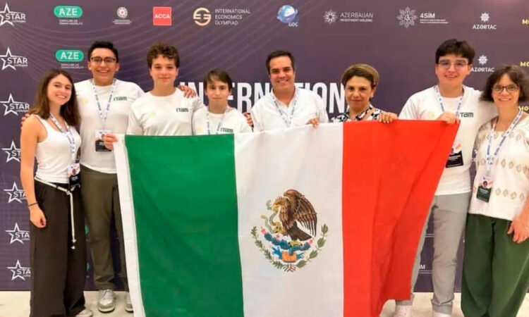 México gana medallas en la Olimpiada Internacional de Economía 2025