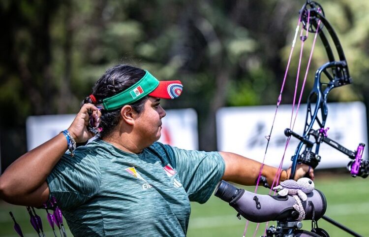 Maya Becerra roza récord en Copa del Mundo de Tiro con Arco