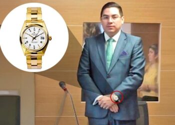 Funcionario de la ANAM presume relojes de lujo por 7.7 millones