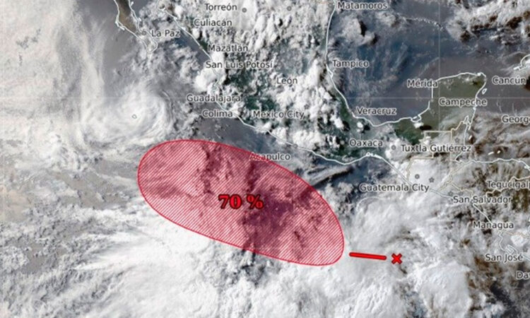 Amaga séptimo ciclón de este año en el Pacífico