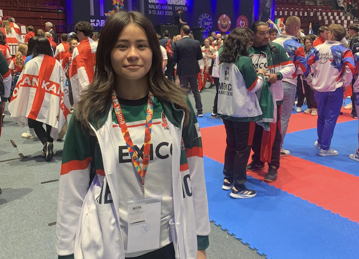 Participa tamaulipeca en torneo internacional de karate