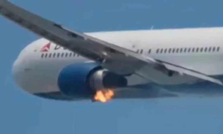 Incendio en pleno vuelo; avión de Delta regresa de emergencia