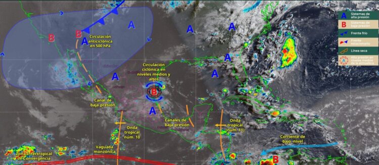 Mantiene Tamaulipas sus probabilidades de lluvia para este jueves