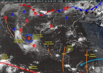 Pronostican chubascos en Tamaulipas