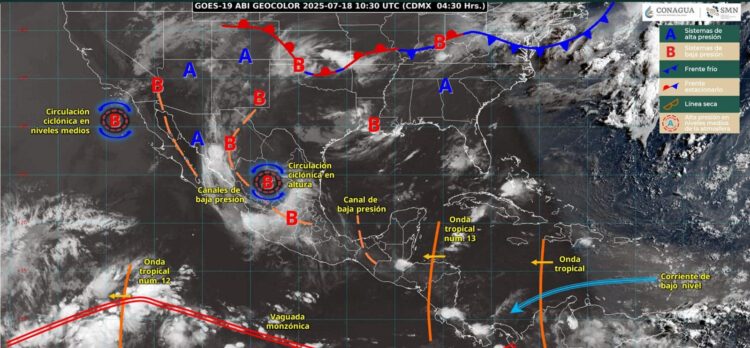 Pronostican chubascos en Tamaulipas