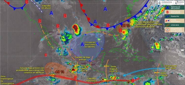 Disminuyen posibilidades de lluvia en Tamaulipas