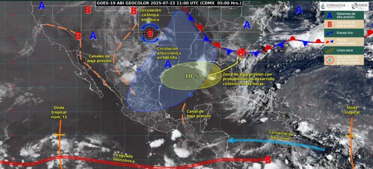 Calor seco este miércoles en Tamaulipas