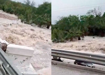 Advierten por crecientes de ríos tras intensas lluvias de “Barry” en Tamaulipas