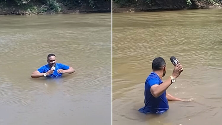 Reportero halla cuerpo de adolescente en río de Brasil