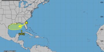 Monitorean posible formación de tormenta en el Golfo de México