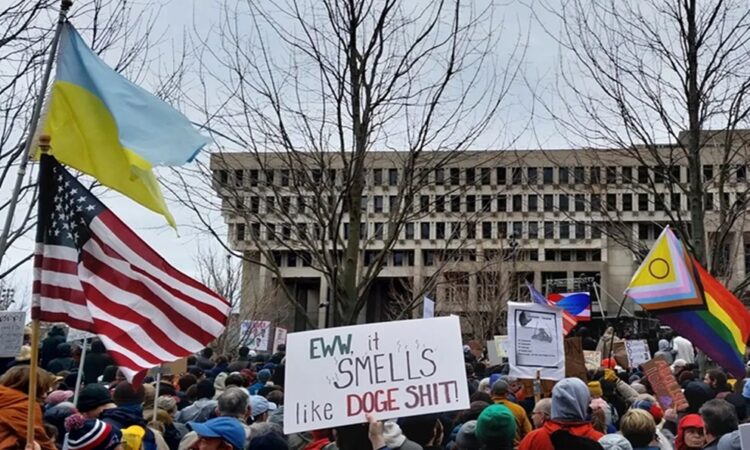 Protestas en EU muestran rechazo masivo a Donald Trump