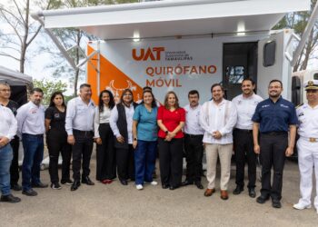 Cuenta la UAT con moderno quirófano móvil veterinario en apoyo a la comunidad