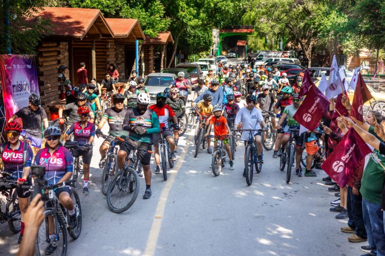 Participan 1500 jóvenes de Tamaulipas en Jornada Nacional Rodada por la Paz y Contra las Adicciones