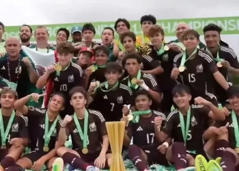 Selección Mexicana Sub-15 conquista el Campeonato de Concacaf