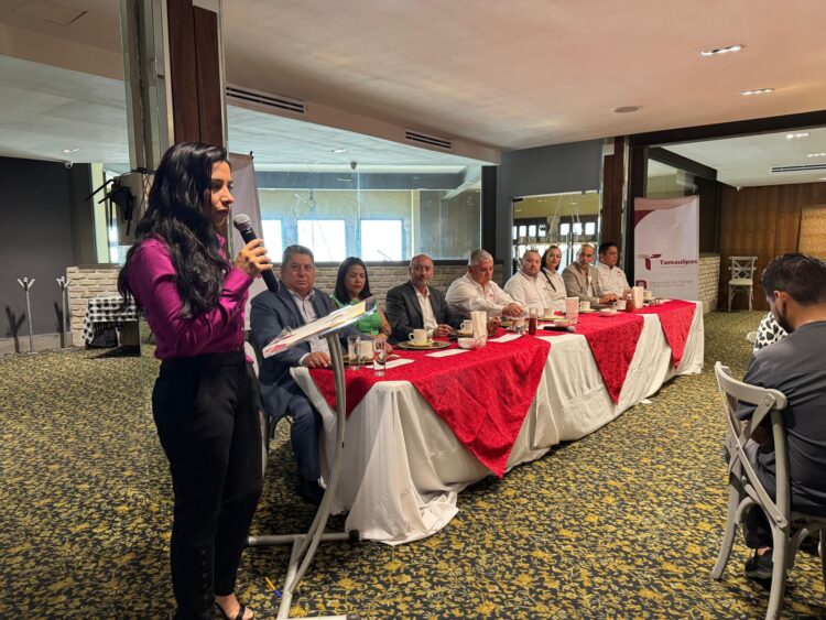 Acuerdan Secretaría del Trabajo e IP de Matamoros, acciones para empleo seguro