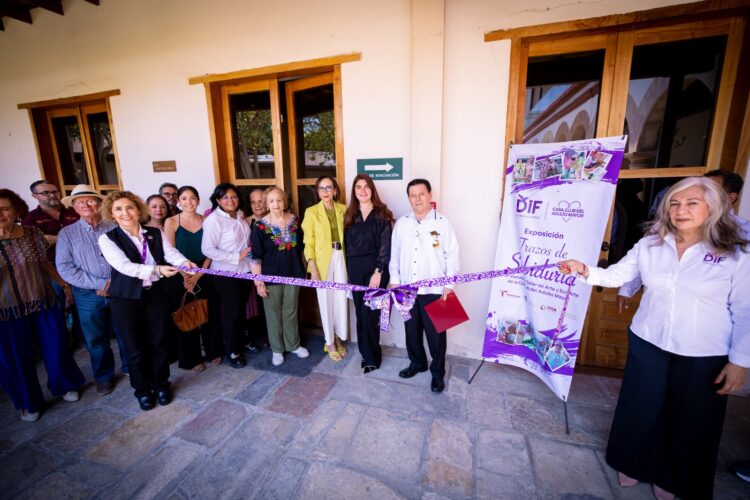 Inaugura DIF Tamaulipas “Trazos de Sabiduría”, exposición de arte creado por personas adultas mayores