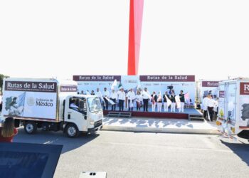 Da Américo Villarreal banderazo a Rutas de la Salud en Tamaulipas; abastecen medicamentos