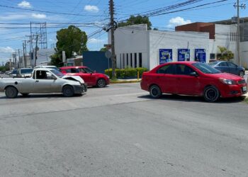 Enésimo accidente vehicular en el crucero 9 y Aldama de Cd. Victoria