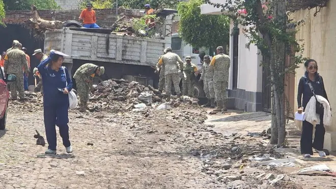 Activan plan DNIII tras lluvia que dejó dos muertos en Querétaro