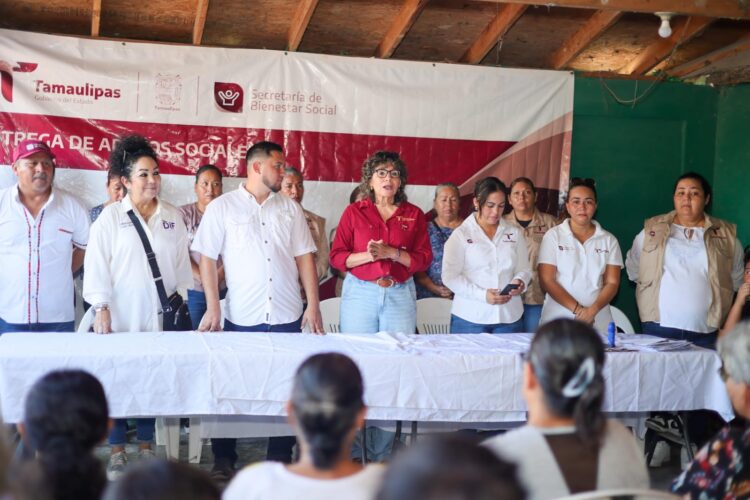 Lleva la Secretaría de Bienestar paquetes alimentarios a Reynosa