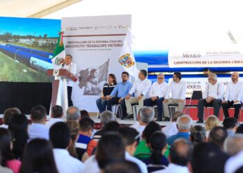 Segunda línea del acueducto garantizará agua por 50 años a victorenses: Américo Villarreal