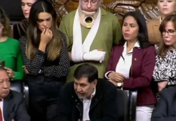 Trabajador del Senado graba pelea de Noroña y ‘Alito’; termina golpeado y amenazado de muerte