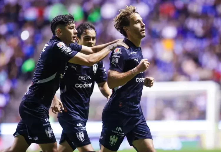 Monterrey reafirma el liderato en la Liga MX al derrotar 4-2 al Puebla