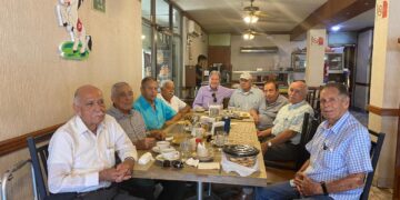 Festejan Grupo de Amigos Politécnicos 88 años del Arq. victorense Onésimo Nava Cervantes.