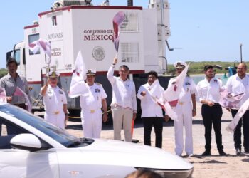 Arrancan operaciones del Puerto del Norte en Matamoros, Tamaulipas 