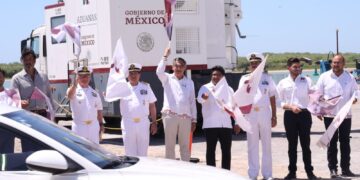 Arrancan operaciones del Puerto del Norte en Matamoros, Tamaulipas 