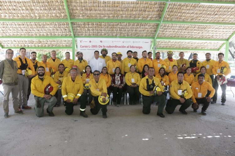 Capacitan a los brigadistas forestales de la SEDUMA