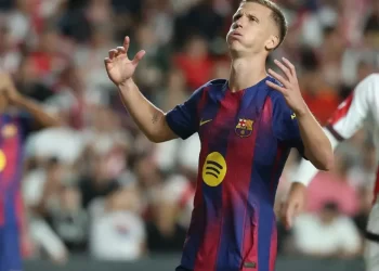 Barcelona deja ir sus primeros puntos; empata 1-1 con Rayo Vallecano