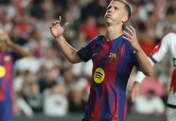 Barcelona deja ir sus primeros puntos; empata 1-1 con Rayo Vallecano