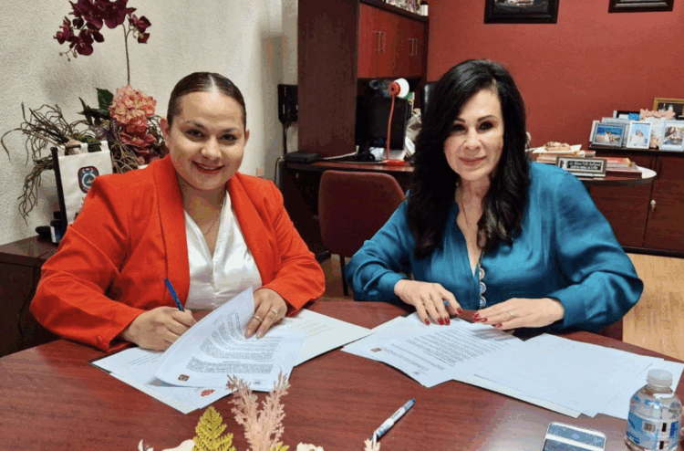 Firman Convenio el SUTSPET y la Universidad Vizcaya en Cd. Victoria