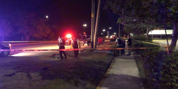 Automovilista embiste y mata a motociclista en libramiento Naciones Unidas de Victoria