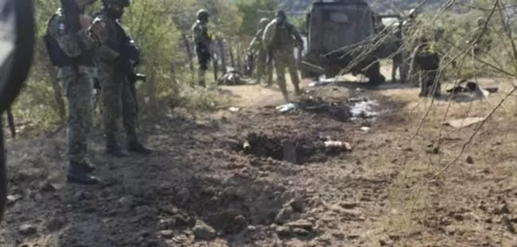 Muere militar por explosión de narcomina