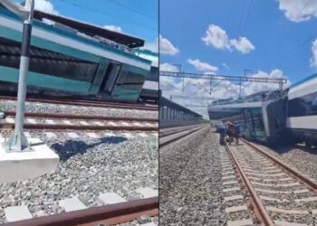 Descarrilamiento del Tren Maya en Izamal sin lesionados