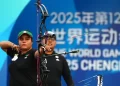 Andrea Becerra gana oro en tiro con arco para México en los Juegos Mundiales 2025
