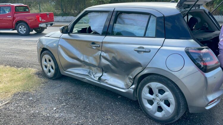 Enésimo accidente vehicular en el crucero de Michoacán y Eje Vial