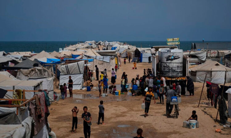 Denuncian 100 ONG bloqueo de ayuda en Gaza