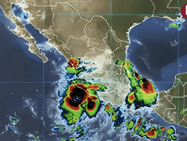 Tormenta ‘Ivo’ amenaza con lluvias y alto oleaje en el Pacífico mexicano