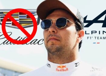El fallido plan de Alpine para arrebatarle a Cadillac a Checo Pérez y Bottas