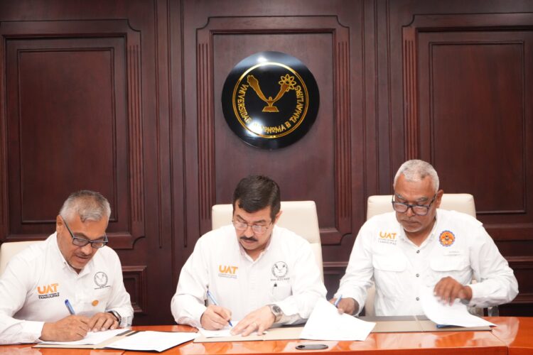 Acuerdan la UAT y el SUTUAT el contrato colectivo de trabajo para el año 2025