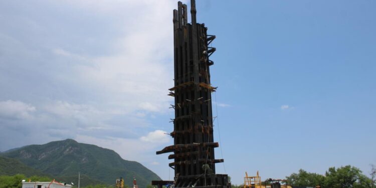 Trasladan escultura de la Virgen de la Misericordia hacia “El Chorrito”, Hidalgo, Tamaulipas
