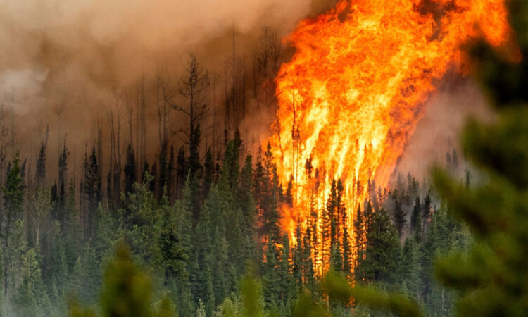 Canadá, bajo la peor ola de incendios en 3 años