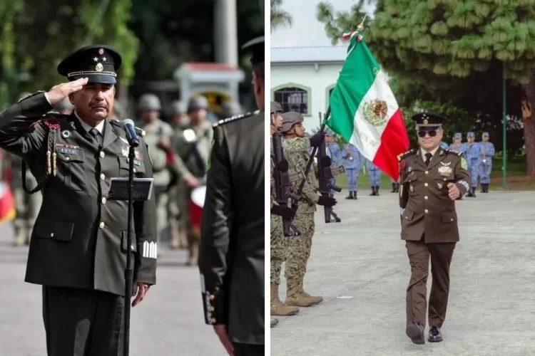 Relevan mandos militares en estados conflictivos