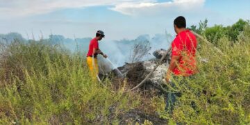 Detienen a pirómano en el relleno sanitario
