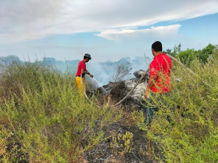 Detienen a pirómano en el relleno sanitario