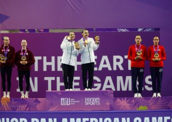 México logra dos oros en natación artística en Asunción 2025