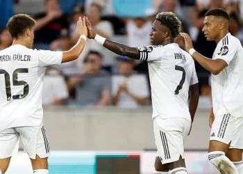 Golea el Real Madrid en su único partido de pretemporada